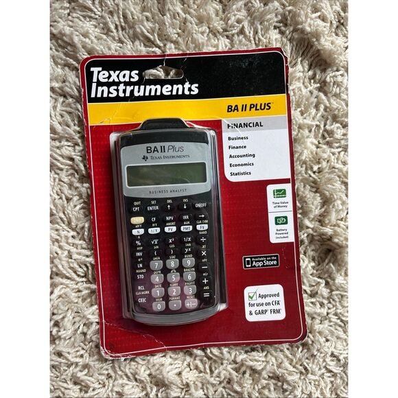 New Texas Instruments BAII Plus pro Calculator Business Financial - Picture 1 of 6